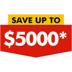 Save up to $5000