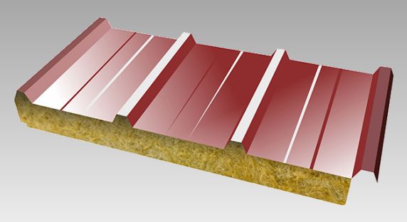 Roof Panel - Mineral Fiber Insulated