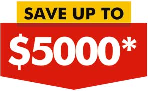 Save Up to $5000