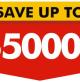 Save Up to $5000