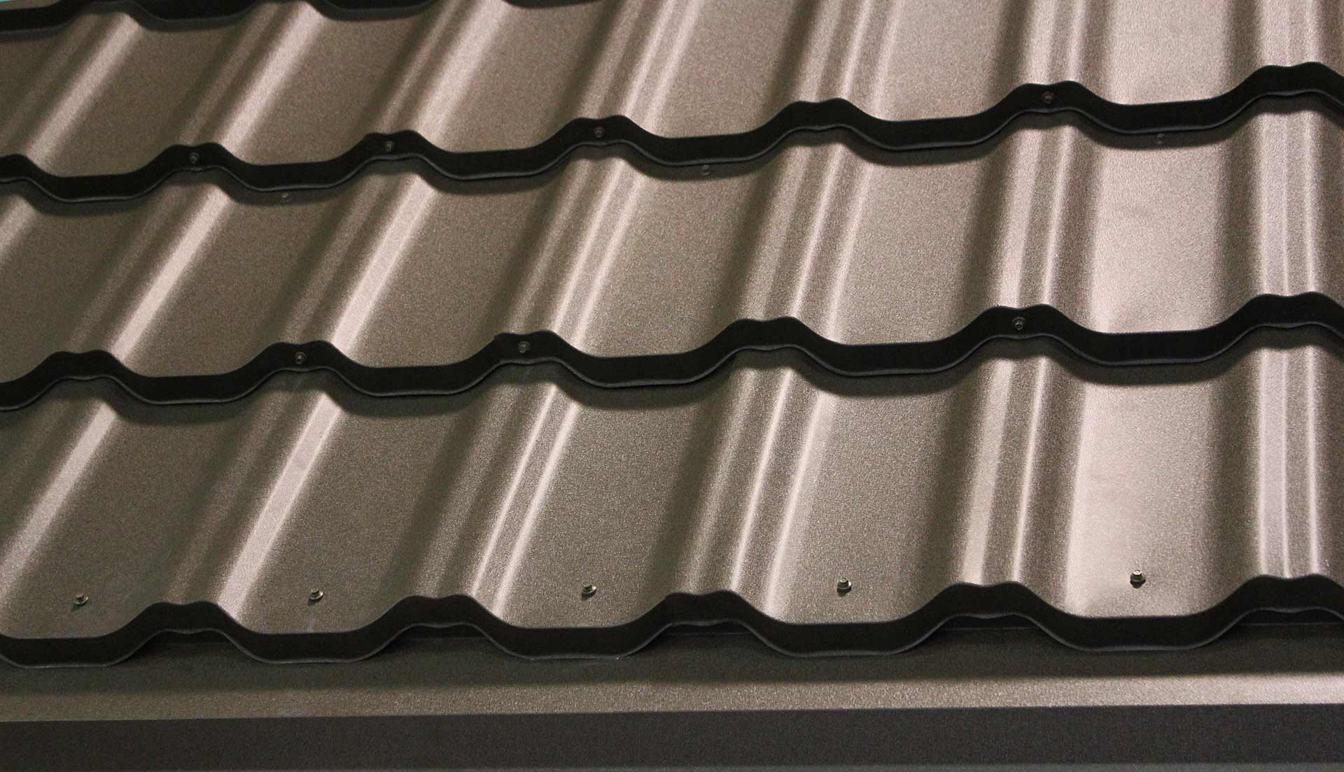 Sheet metal roofing