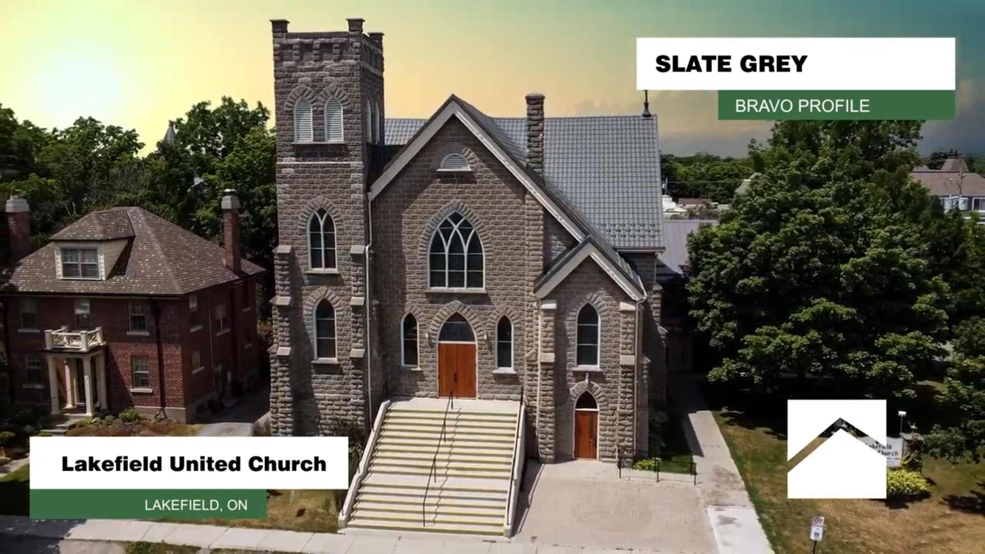 Lakefield United Church - Slate Grey - Bravo Profile